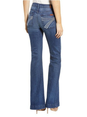 7 FOR ALL MANKIND Lake Blue Dojo Trouser