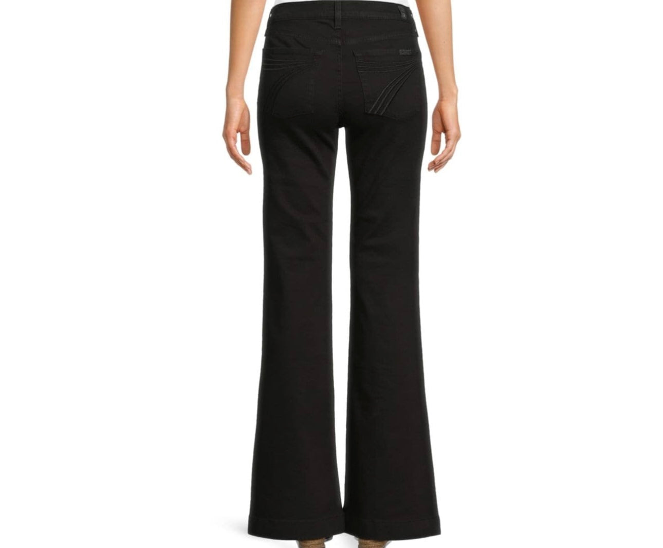 7 FOR ALL MANKIND Black Dojo Original Trouser