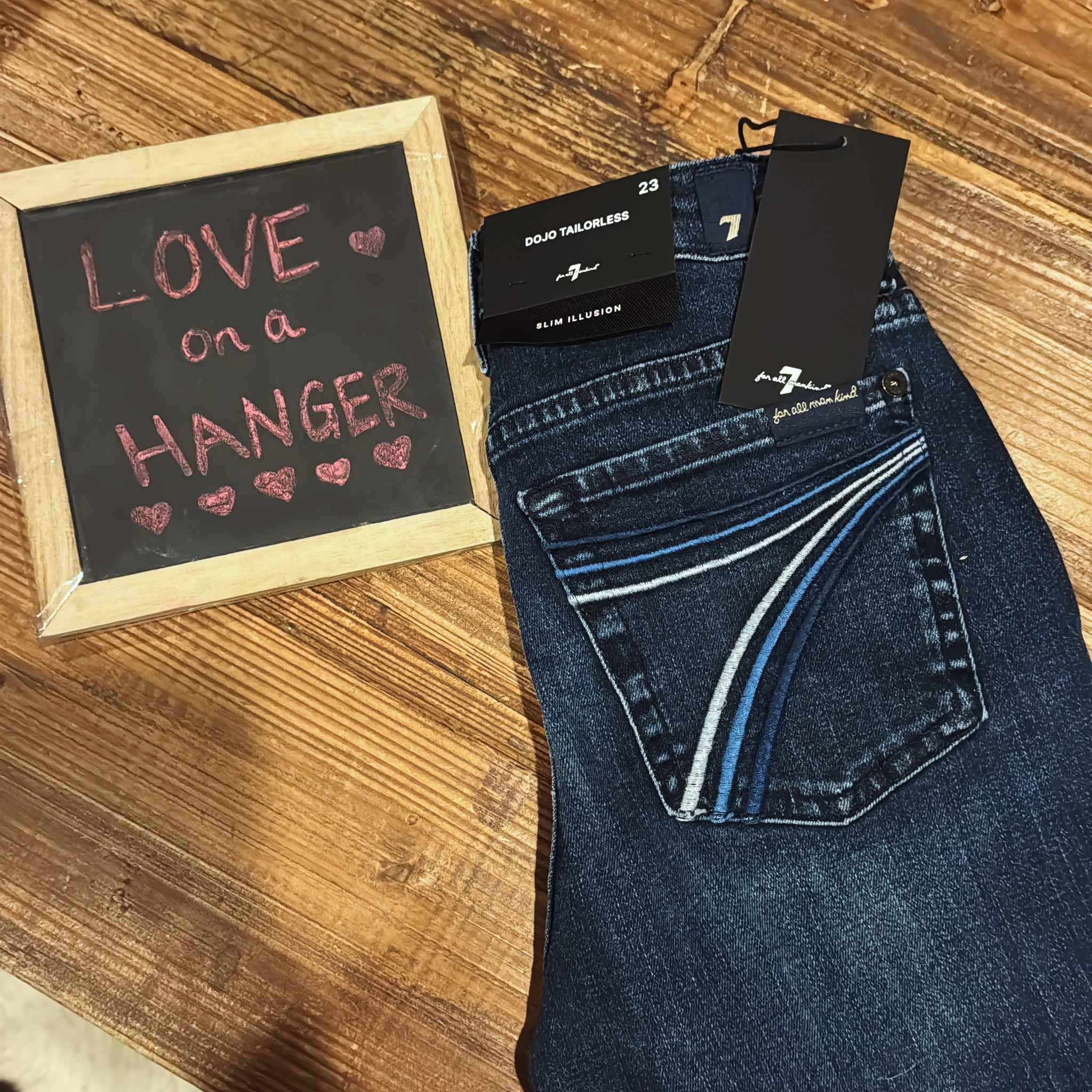 7 FOR ALL MANKIND Soho Dark Tailorless