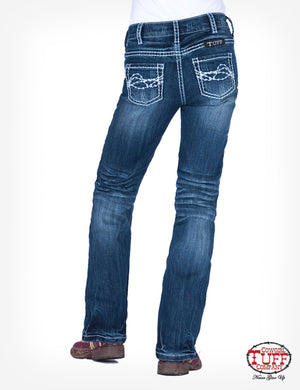 COWGIRL TUFF Girl's Edgy Jeans