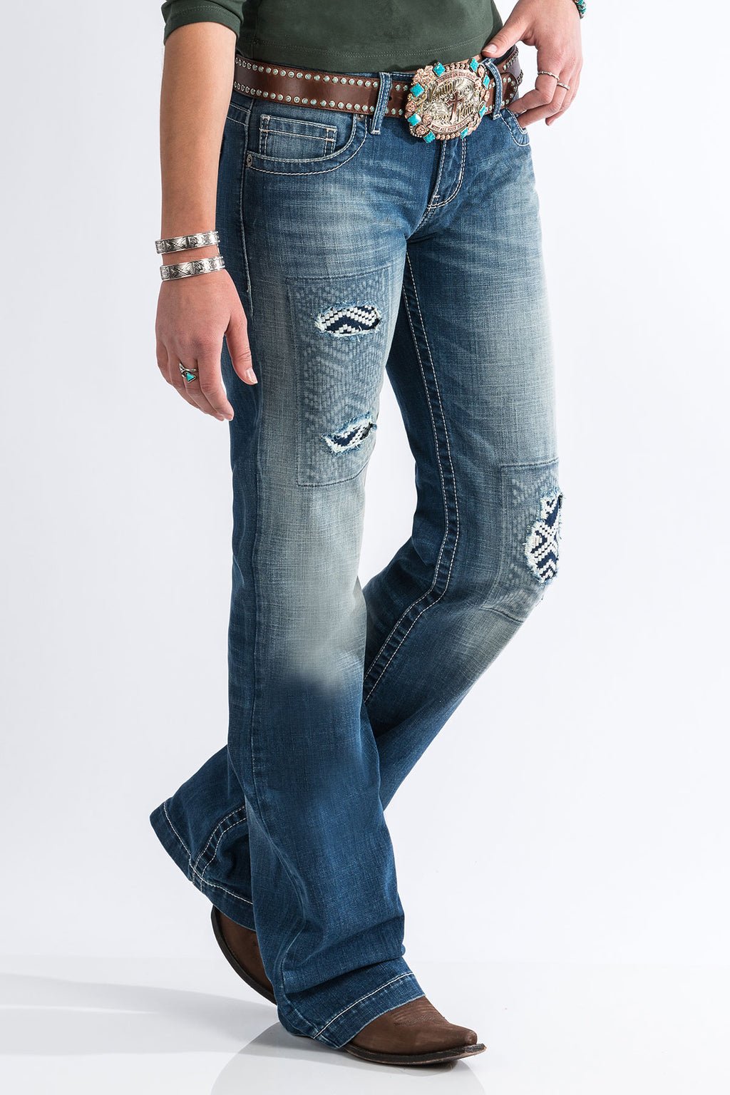 CRUEL GIRL Women's Jayley - Medium Stonewash