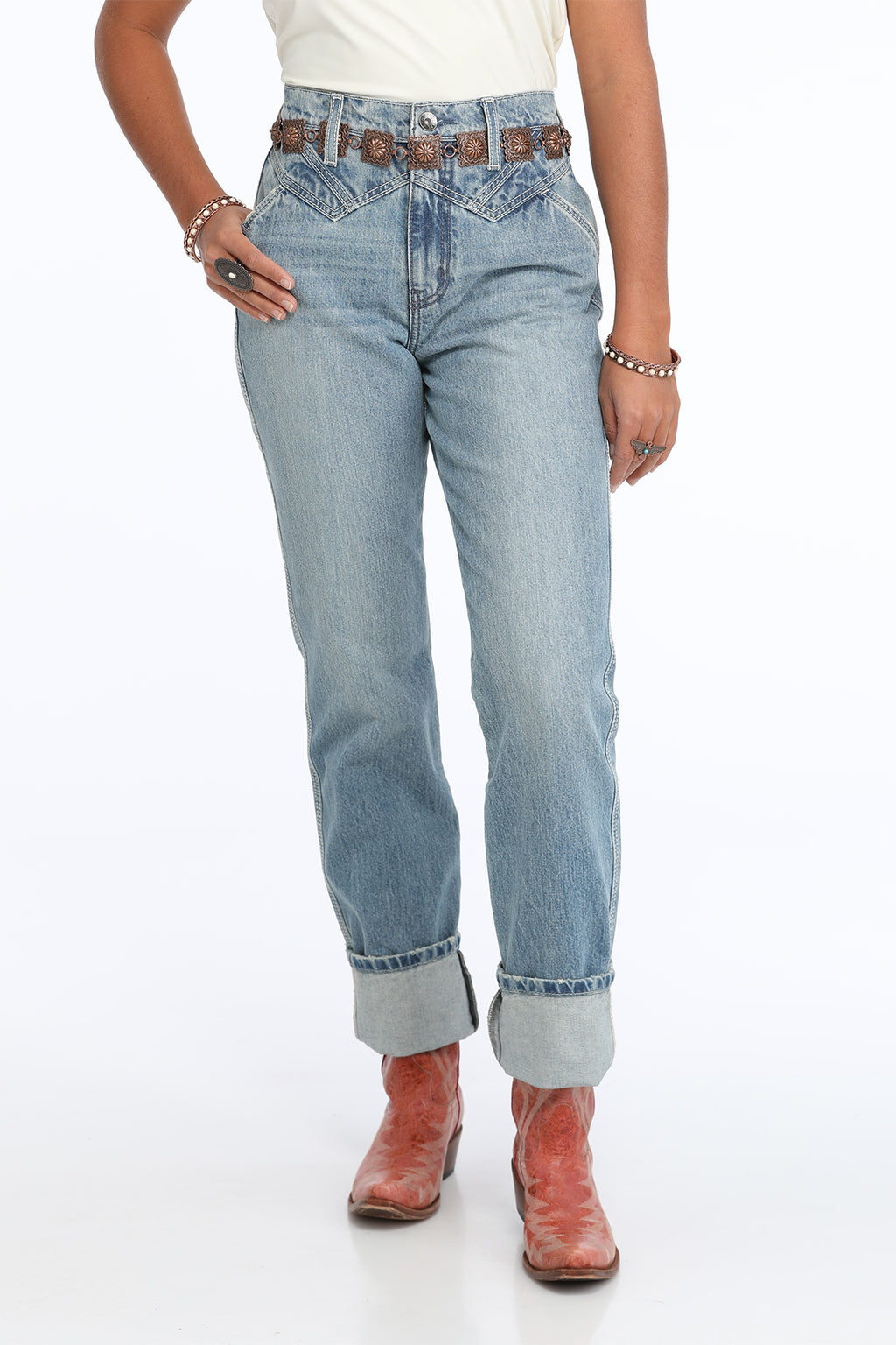 CRUEL GIRL Women's Tapered Quinn - Light Stone