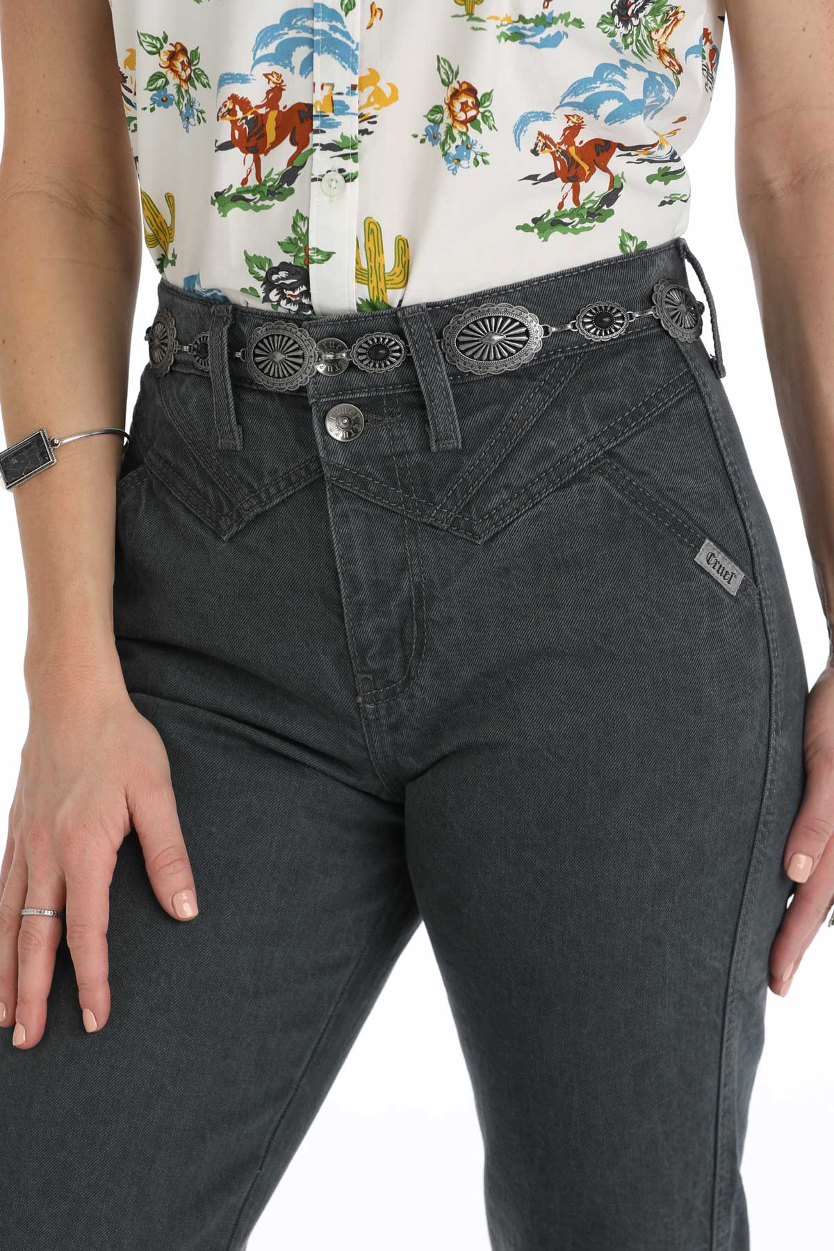CRUEL GIRL Women's Tapered Quinn - Grey