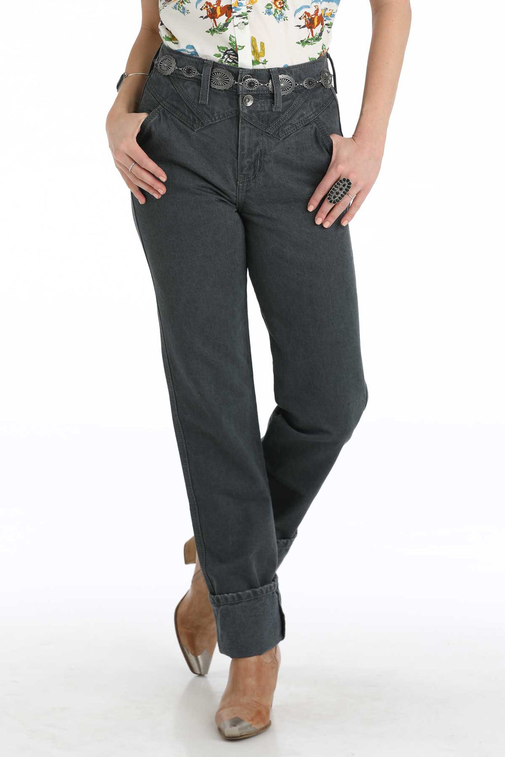 CRUEL GIRL Women's Tapered Quinn - Grey