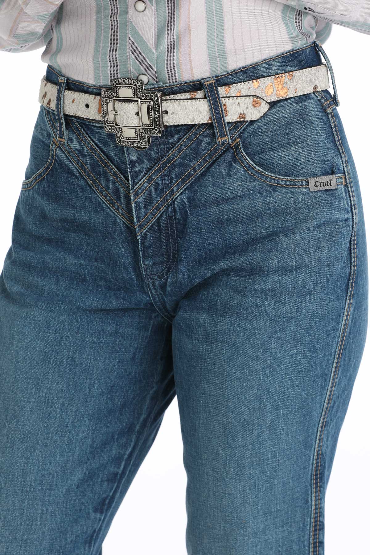 CRUEL GIRL Women's Tapered Quinn - Medium Stone