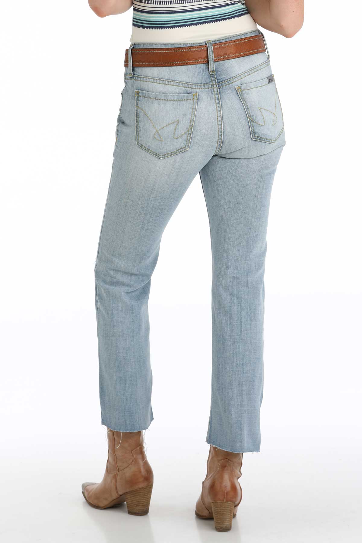 CRUEL GIRL Women's Cropped Hannah - Light Stone