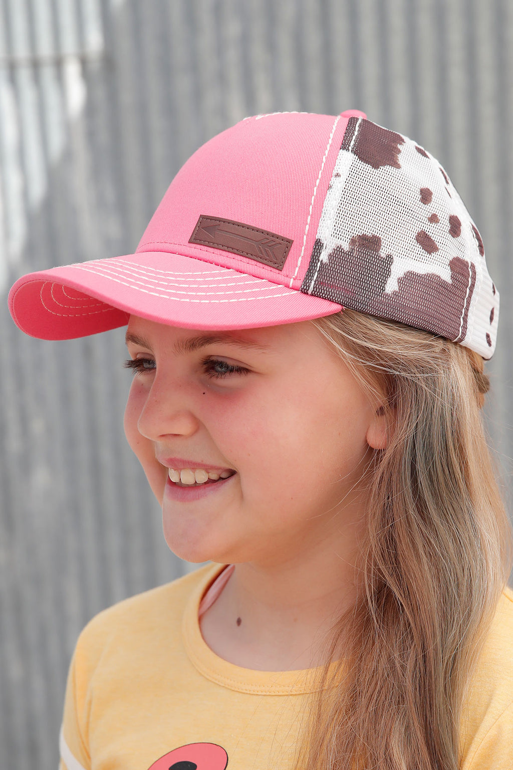 CRUEL GIRL Girl's Pink Truckers Cap