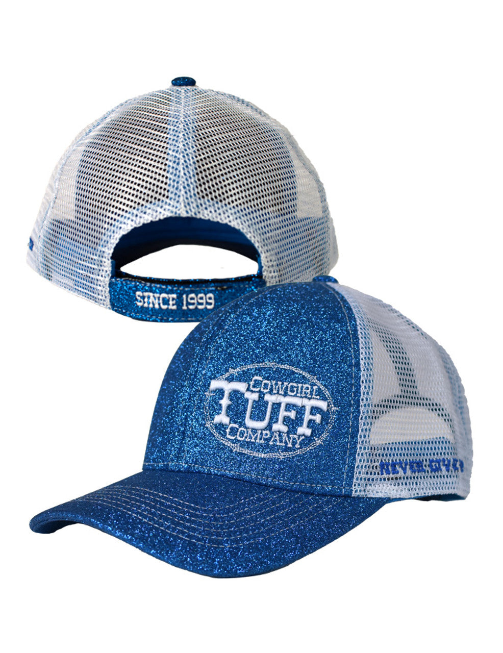 COWGIRL TUFF Blue Trucker Cap