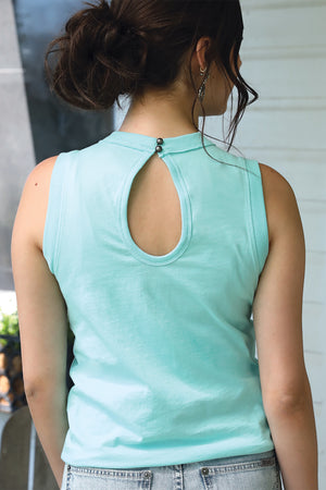 CRUEL GIRL Women's Light Blue Tank