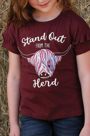 CRUEL GIRL Girl's "Stand Out From The Herd" Tee