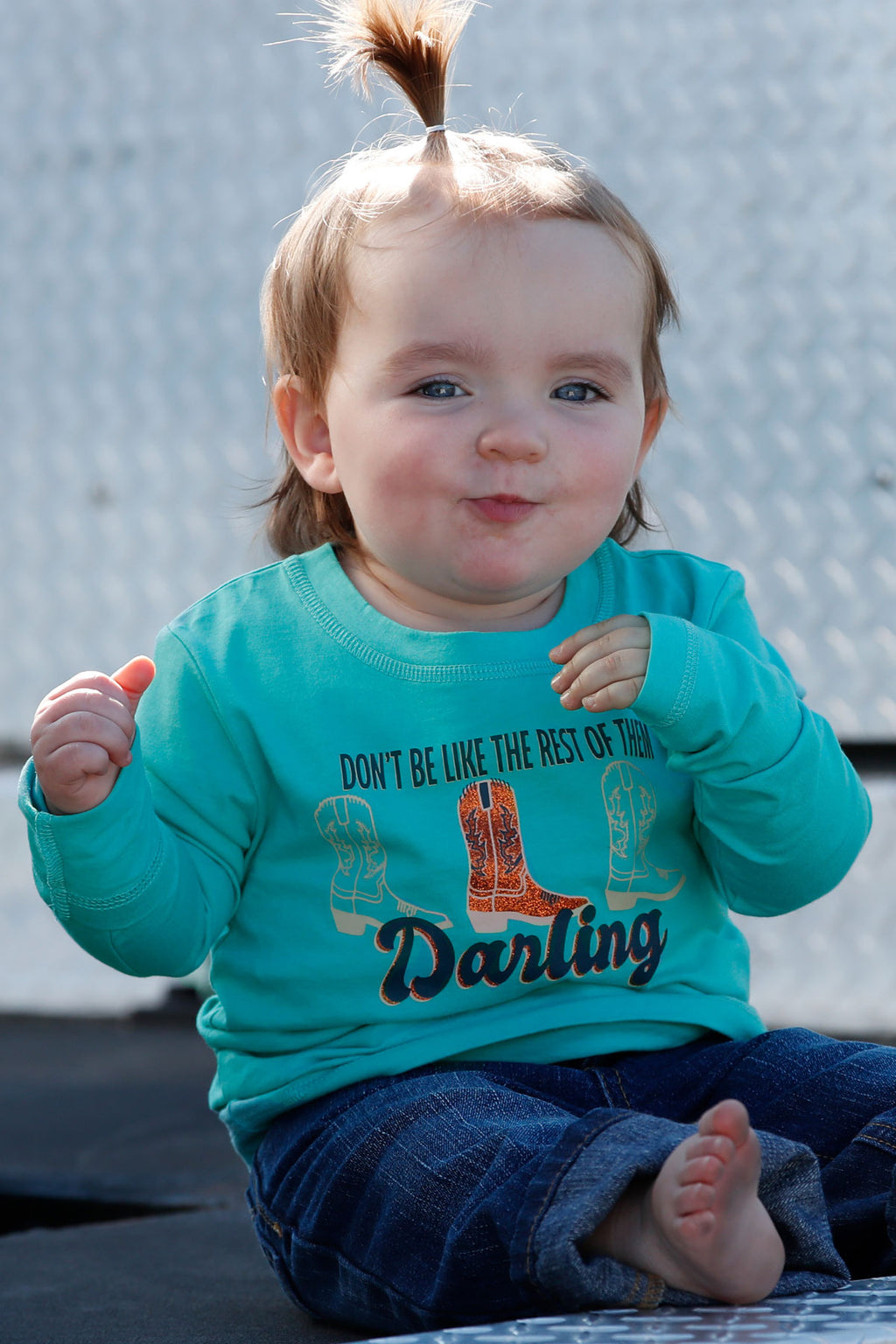 CRUEL GIRL Toddler "Don't Be Like The Rest Of Them Darling" Long Sleeve