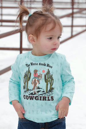 CRUEL GIRL Toddler "The World Needs More Cowgirls" Tee