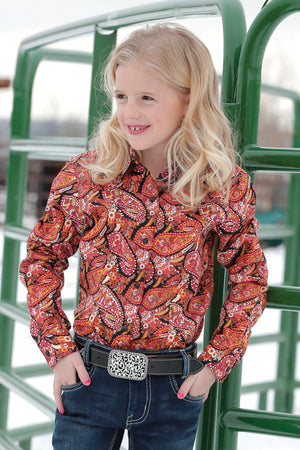 Cruel Girl Girl's Snap Western Shirt