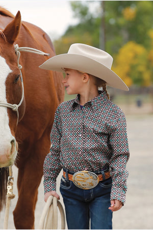 CRUEL GIRL Girl's Western Shirt