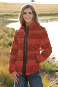 CRUEL GIRL Women's Copper Fleece Jacket