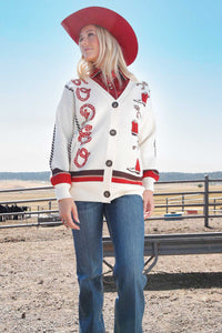 CRUEL GIRL Women's Cream Cardigan