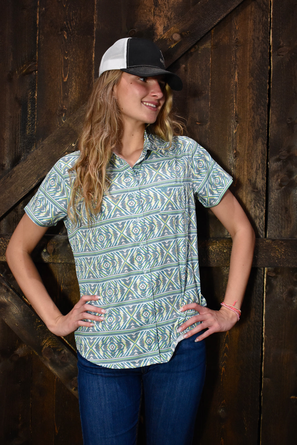 CINCH Women's ARENAFLEX Western Button-Down Shirt