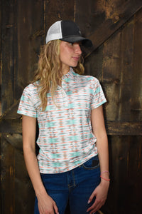 CINCH Women's Polo - White