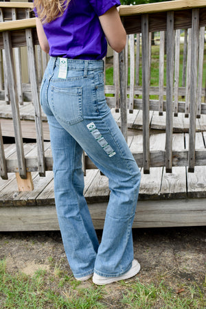 CINCH Women's Tatum Trouser - Medium Stonewash