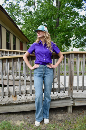 CINCH Women's Tatum Trouser - Medium Stonewash