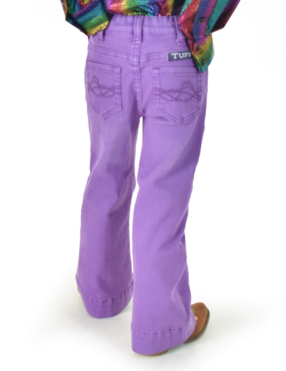 COWGIRL TUFF Girl's Grape Escape Trouser