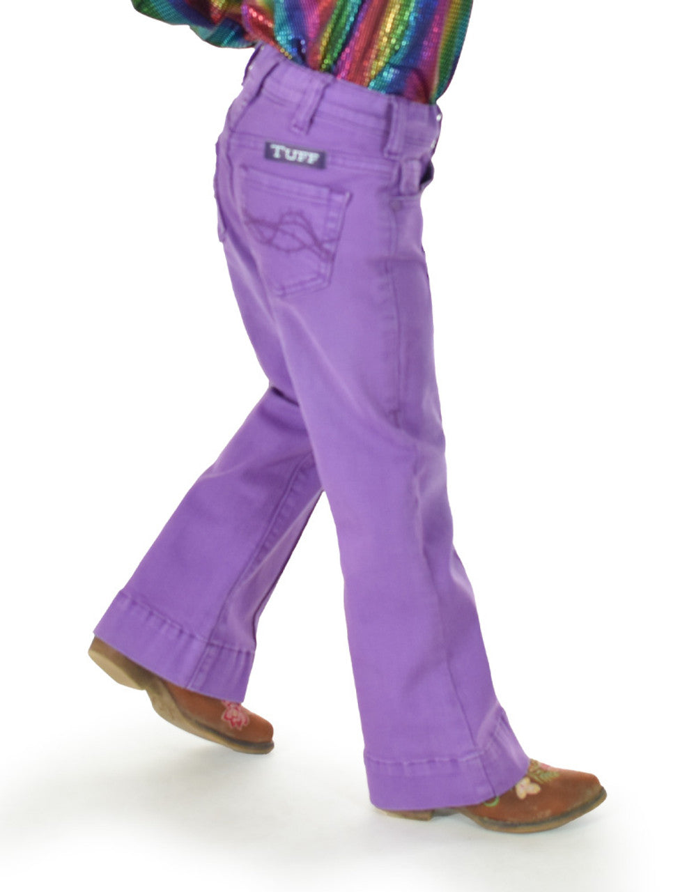 COWGIRL TUFF Girl's Grape Escape Trouser