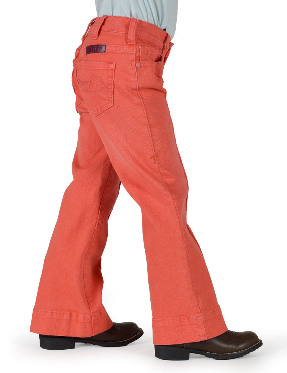 COWGIRL TUFF Girl's Tangerine Trouser