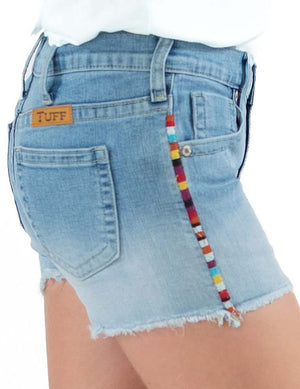 COWGIRL TUFF Girl's Rainbow Shorts