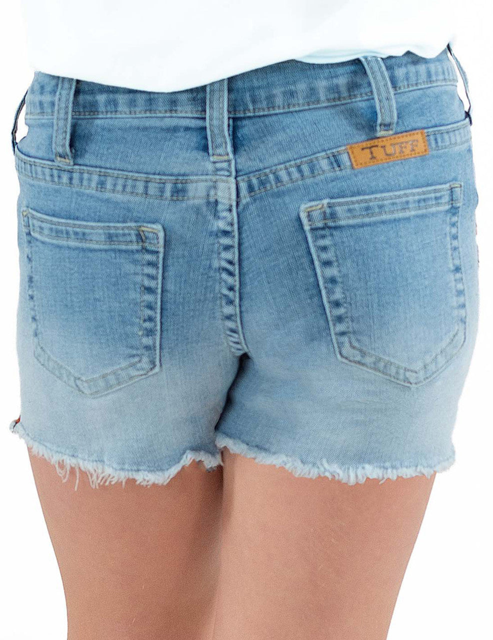 COWGIRL TUFF Girl's Rainbow Shorts