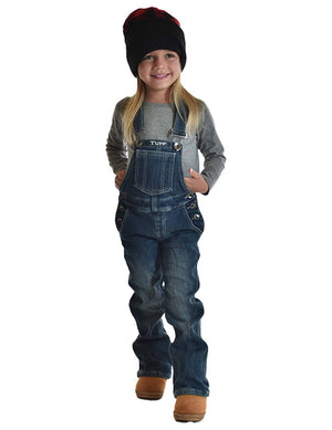 COWGIRL TUFF Girl's Edgy Bib Overall