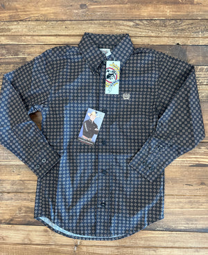 CINCH Boy's Button-Down Western Shirt