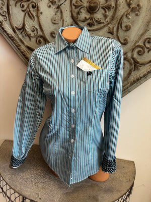 CINCH Women's Tencel Pinstripe Button-Down Western Shirt