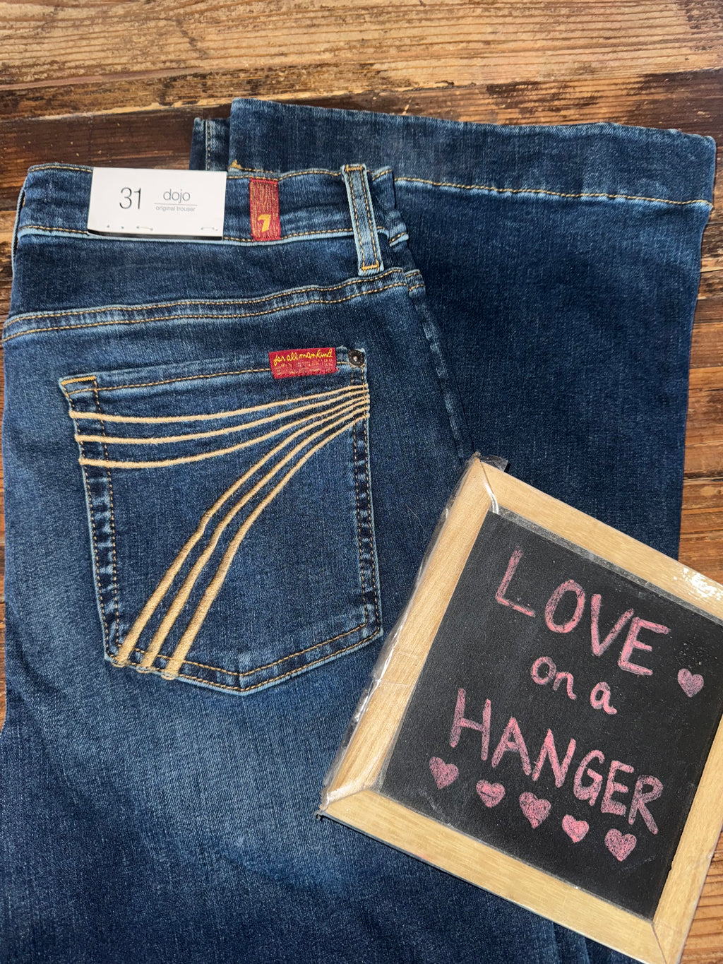 7 FOR ALL MANKIND Gold Dojos