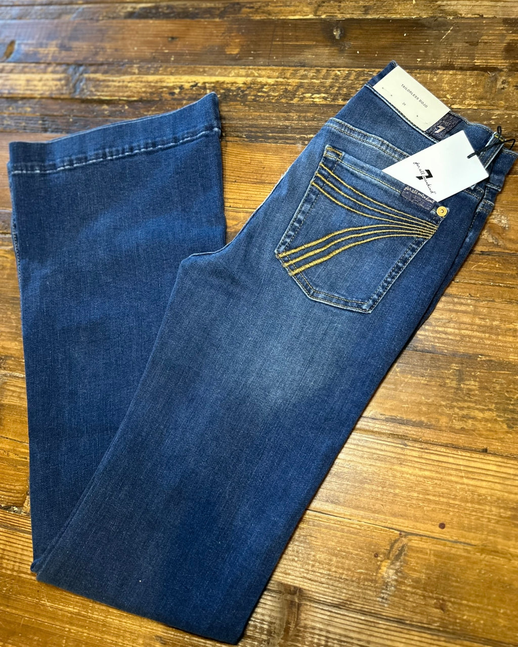 7 FOR ALL MANKIND Brown Pocket Tailorless DOJO