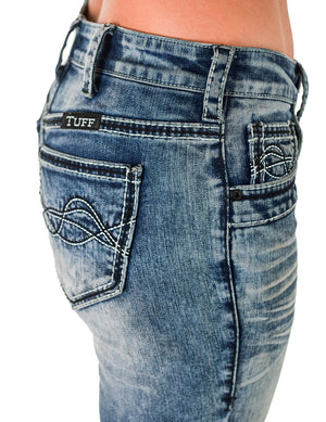 COWGIRL TUFF Women's DFMI Bleached Jean