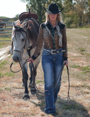 COWGIRL TUFF Women's Boot-ee Trouser Jean