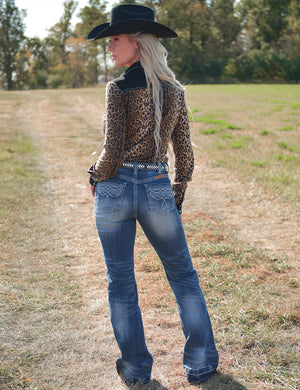 COWGIRL TUFF Women's Boot-ee Trouser Jean