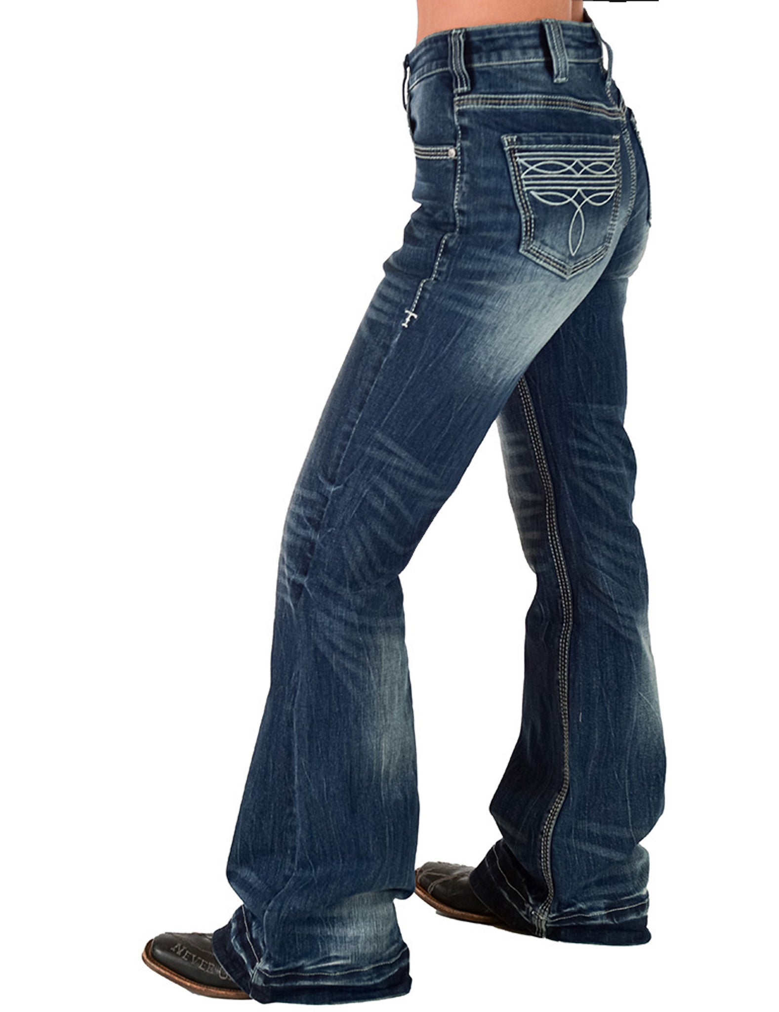 COWGIRL TUFF Women's Boot-ee Trouser Jean