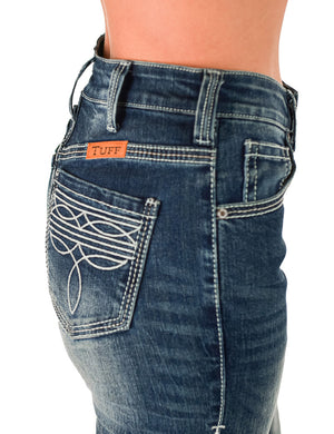 COWGIRL TUFF Women's Boot-ee Trouser Jean