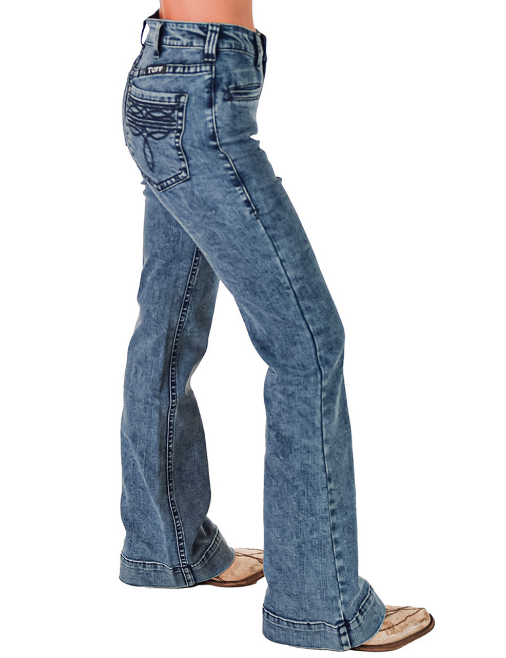 COWGIRL TUFF Bootstitch Blue Jean