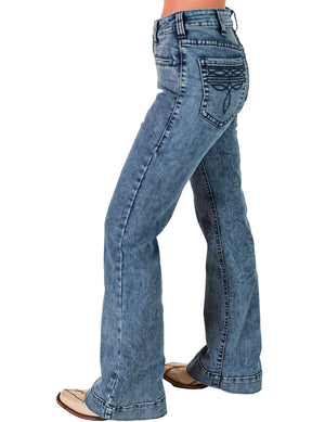 COWGIRL TUFF Bootstitch Blue Jean