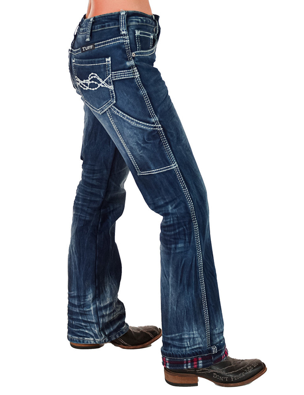 COWGIRL TUFF Flannel Cowgirl Carpenter