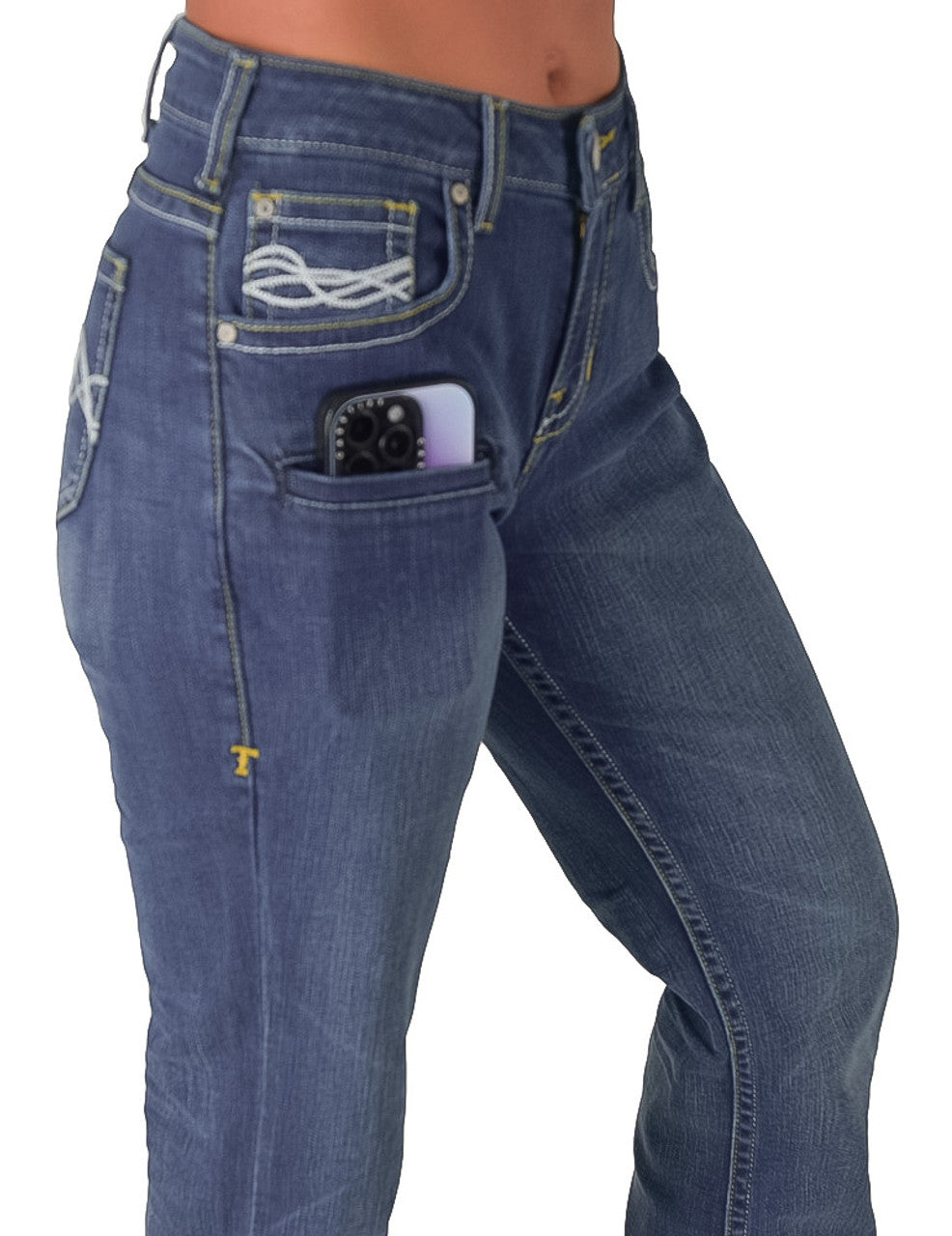 COWGIRL TUFF DFMI Natural Waist Jeans