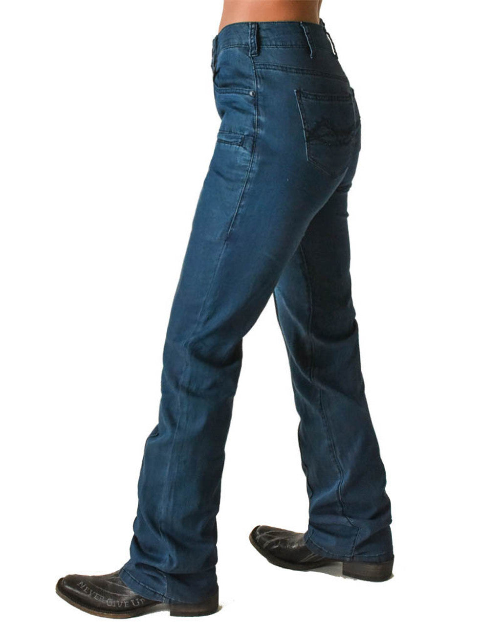 COWGIRL TUFF Women's Dark UltraBreathe Bootcut Jean