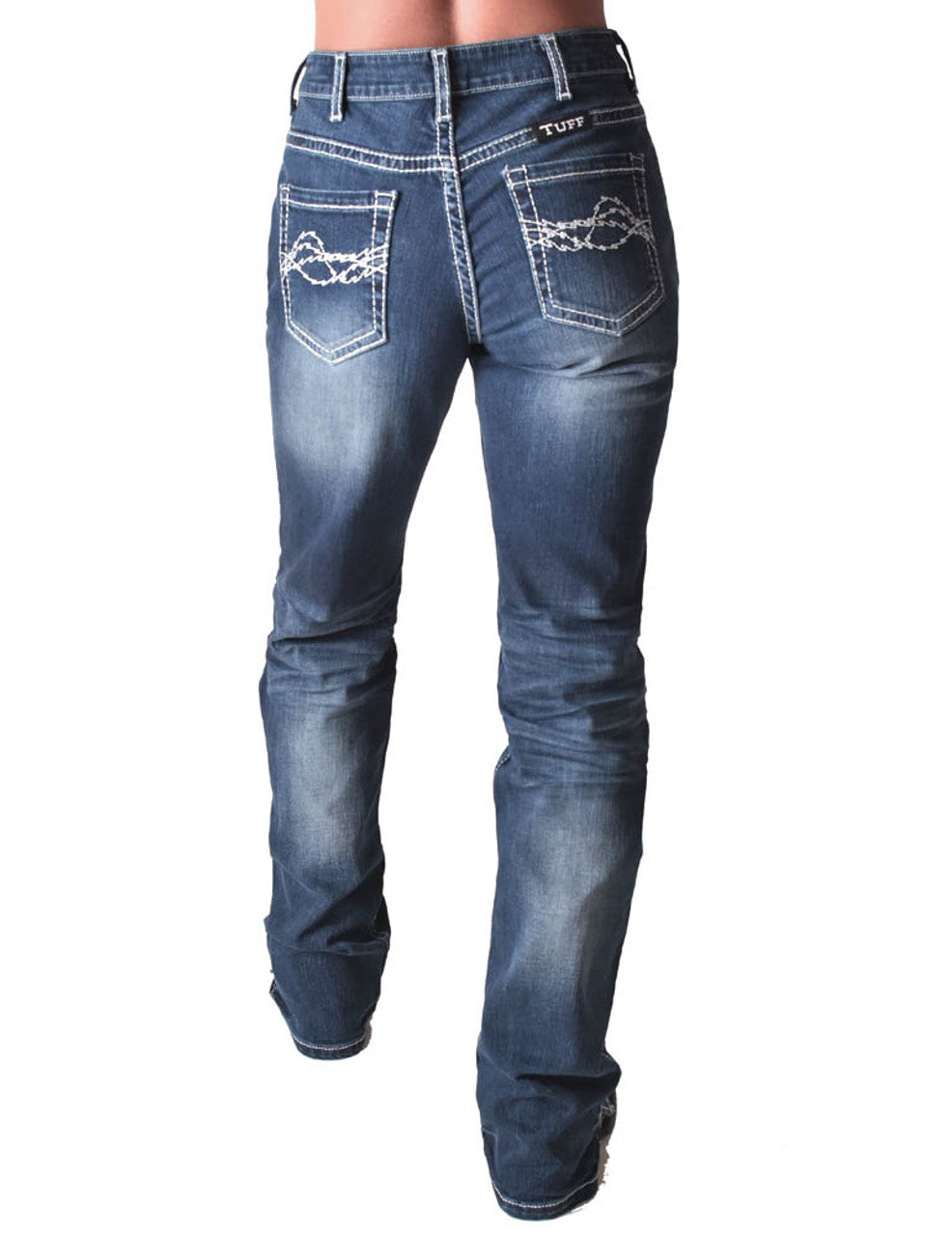 COWGIRL TUFF Edgy Natural Waist Jean