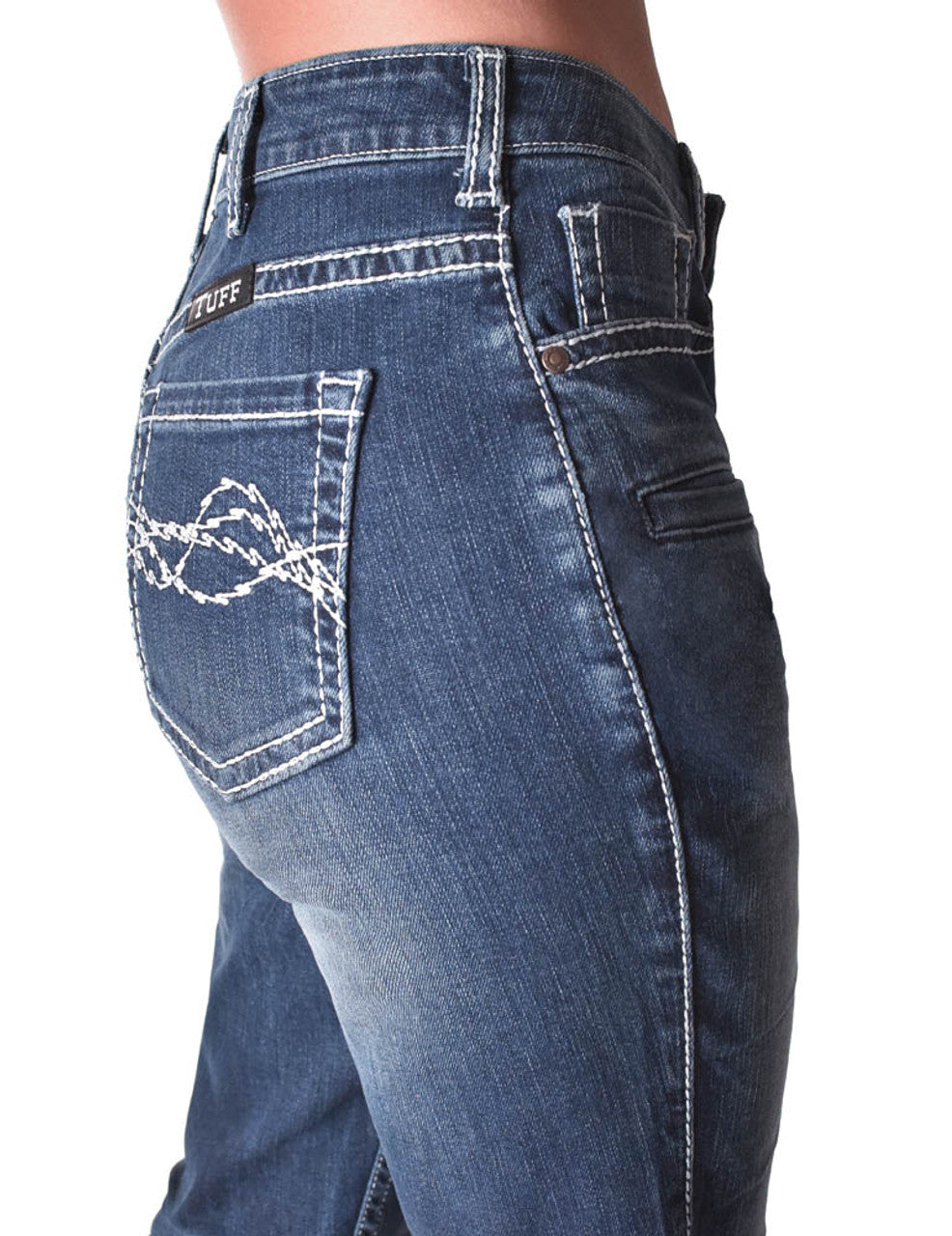 COWGIRL TUFF Edgy Natural Waist Jean
