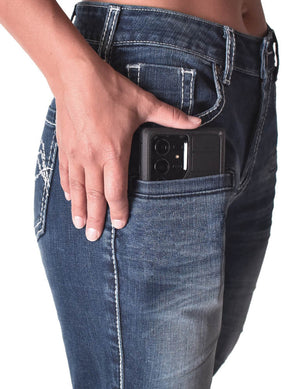 COWGIRL TUFF Edgy Natural Waist Jean