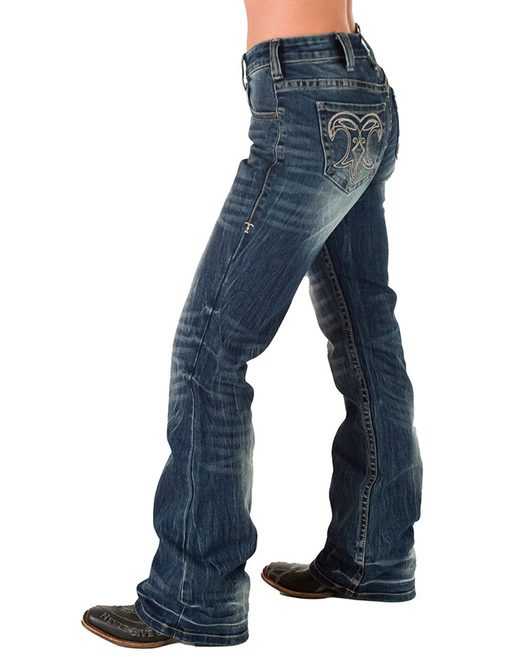 COWGIRL TUFF Women's Gone Western Jean