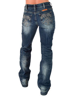 COWGIRL TUFF Women's Gone Western Jean