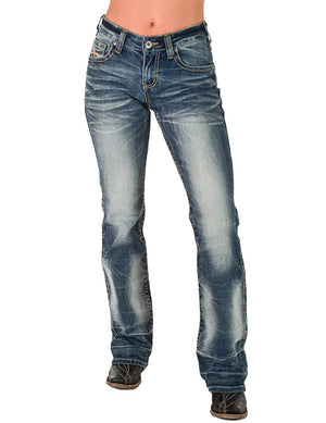 COWGIRL TUFF Women's No Fences Jean